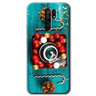 Xiaomi Redmi 9 Christmas Baskılı Uyumlu Silikon Kılıf