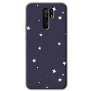 Xiaomi Redmi 9 Gökyüzü Yıldız Baskılı Uyumlu Silikon Kılıf