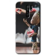 Xiaomi Redmi 9 I am Groot Baskılı Uyumlu Silikon Kılıf