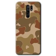 Xiaomi Redmi 9 Kamuflaj 10 Baskılı Uyumlu Silikon Kılıf