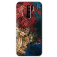 Xiaomi Redmi 9 Karma Boyalar Baskılı Uyumlu Silikon Kılıf