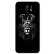 Xiaomi Redmi 9 King Lion Baskılı Uyumlu Silikon Kılıf