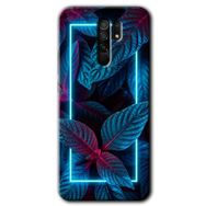 Xiaomi Redmi 9 Mekanik Yaprak 4 Baskılı Uyumlu Silikon Kılıf