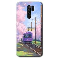 Xiaomi Redmi 9 Rails Paint Baskılı Uyumlu Silikon Kılıf