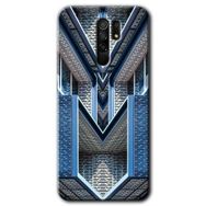 Xiaomi Redmi 9 Retro Building Baskılı Uyumlu Silikon Kılıf