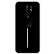 Xiaomi Redmi 9 Sönmüş Kibrit Baskılı Uyumlu Silikon Kılıf