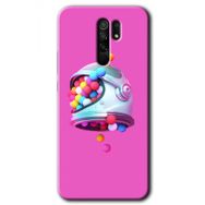 Xiaomi Redmi 9 Uzay Başlığı Baskılı Uyumlu Silikon Kılıf