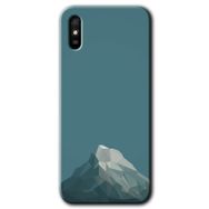 Xiaomi Redmi 9A Alone Mountain Baskılı Uyumlu Silikon Kılıf
