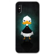 Xiaomi Redmi 9A Angry Duck Baskılı Uyumlu Silikon Kılıf