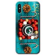 Xiaomi Redmi 9A Christmas Baskılı Uyumlu Silikon Kılıf