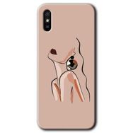 Xiaomi Redmi 9A Çizim Silüet Baskılı Uyumlu Silikon Kılıf
