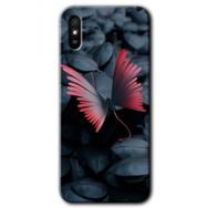 Xiaomi Redmi 9A Dark Butterfly Baskılı Uyumlu Silikon Kılıf