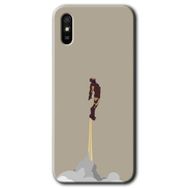 Xiaomi Redmi 9A İronman Airport Baskılı Uyumlu Silikon Kılıf