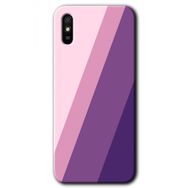 Xiaomi Redmi 9A Oblique Baskılı Uyumlu Silikon Kılıf