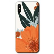 Xiaomi Redmi 9A Portakal Çiçeği Baskılı Uyumlu Silikon Kılıf