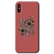 Xiaomi Redmi 9A Retro Çiçek Baskılı Uyumlu Silikon Kılıf