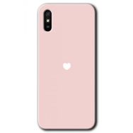 Xiaomi Redmi 9A Sade Kalp Baskılı Uyumlu Silikon Kılıf