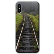 Xiaomi Redmi 9A Tren Yolu Baskılı Uyumlu Silikon Kılıf