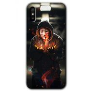 Xiaomi Redmi 9A V for Fire Baskılı Uyumlu Silikon Kılıf