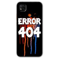 Xiaomi Redmi 9C 404 Error Baskılı Uyumlu Silikon Kılıf