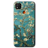 Xiaomi Redmi 9C Almond Blossom Baskılı Uyumlu Silikon Kılıf