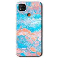 Xiaomi Redmi 9C Bubbles 1 Baskılı Uyumlu Silikon Kılıf