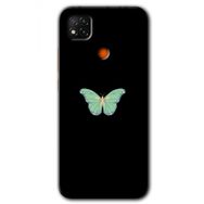 Xiaomi Redmi 9C Butterfly Tree Baskılı Uyumlu Silikon Kılıf