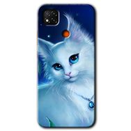 Xiaomi Redmi 9C Cat Glance Baskılı Uyumlu Silikon Kılıf