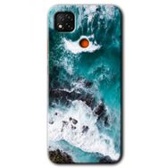 Xiaomi Redmi 9C Deniz Kıyısı Baskılı Uyumlu Silikon Kılıf