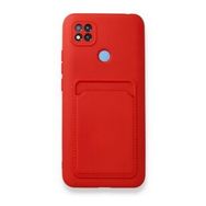 Xiaomi Redmi 9C Kelvin Kartvizitli Silikon - Kırmızı Kılıf