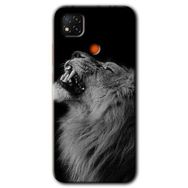Xiaomi Redmi 9C Lion Baskılı Uyumlu Silikon Kılıf