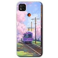 Xiaomi Redmi 9C Rails Paint Baskılı Uyumlu Silikon Kılıf