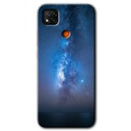 Xiaomi Redmi 9C Samanyolu Baskılı Uyumlu Silikon Kılıf