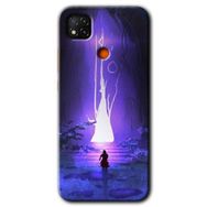 Xiaomi Redmi 9C Wanderer Silhouette Baskılı Uyumlu Silikon Kılıf