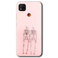 Xiaomi Redmi 9C Yaşayan Çift Baskılı Uyumlu Silikon Kılıf