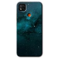 Xiaomi Redmi 9C Yıldızlararası Baskılı Uyumlu Silikon Kılıf
