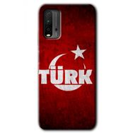 Xiaomi Redmi 9T Ayyıldız Türk Baskılı Uyumlu Silikon Kılıf