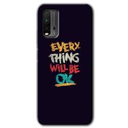Xiaomi Redmi 9T Everything Baskılı Uyumlu Silikon Kılıf