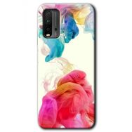 Xiaomi Redmi 9T Gökkuşağı Color Baskılı Uyumlu Silikon Kılıf