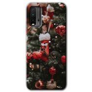 Xiaomi Redmi 9T Happy New Year Baskılı Uyumlu Silikon Kılıf