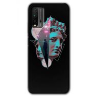Xiaomi Redmi 9T Heykel Baskılı Uyumlu Silikon Kılıf