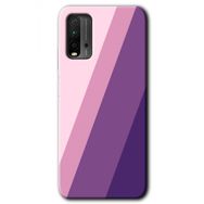 Xiaomi Redmi 9T Oblique Baskılı Uyumlu Silikon Kılıf