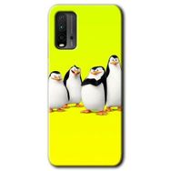 Xiaomi Redmi 9T Penguenler Baskılı Uyumlu Silikon Kılıf
