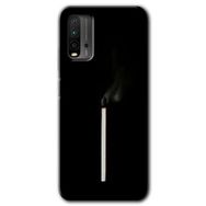 Xiaomi Redmi 9T Sönmüş Kibrit Baskılı Uyumlu Silikon Kılıf