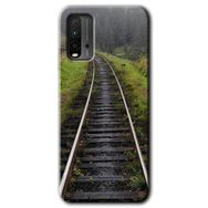 Xiaomi Redmi 9T Tren Yolu Baskılı Uyumlu Silikon Kılıf