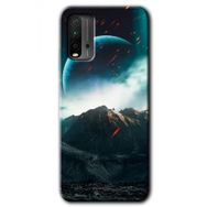 Xiaomi Redmi 9T Uzay Gökyüzü Baskılı Uyumlu Silikon Kılıf