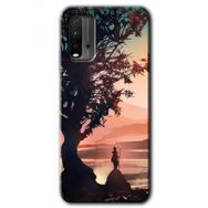 Xiaomi Redmi 9T Yalnız Savaşcı Baskılı Uyumlu Silikon Kılıf