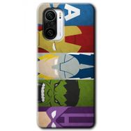 Xiaomi Redmi K40 Avengers 1 Baskılı Uyumlu Silikon Kılıf