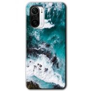 Xiaomi Redmi K40 Deniz Kıyısı Baskılı Uyumlu Silikon Kılıf