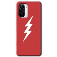 Xiaomi Redmi K40 Flash Logo Baskılı Uyumlu Silikon Kılıf